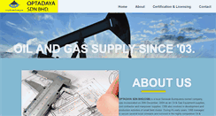 Desktop Screenshot of optadaya.com