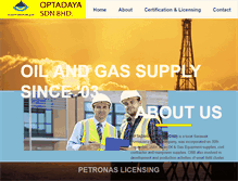 Tablet Screenshot of optadaya.com